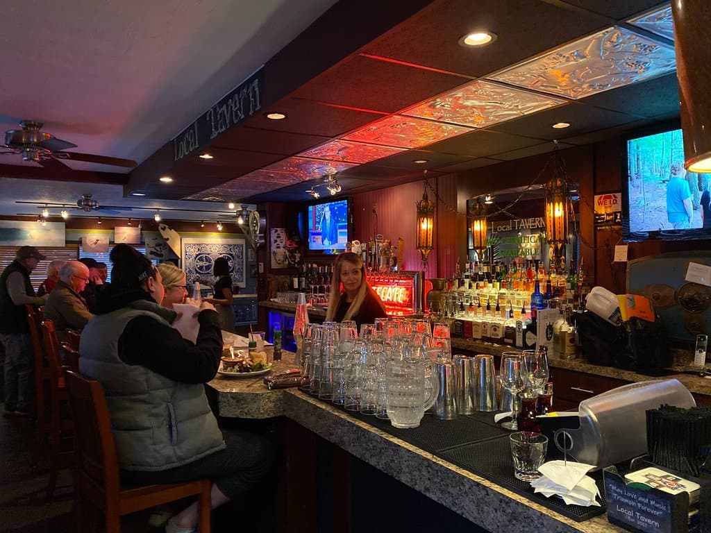 Main bar area