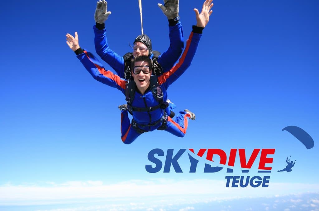 Experience the thrill of skydiving at Skydive Teuge.