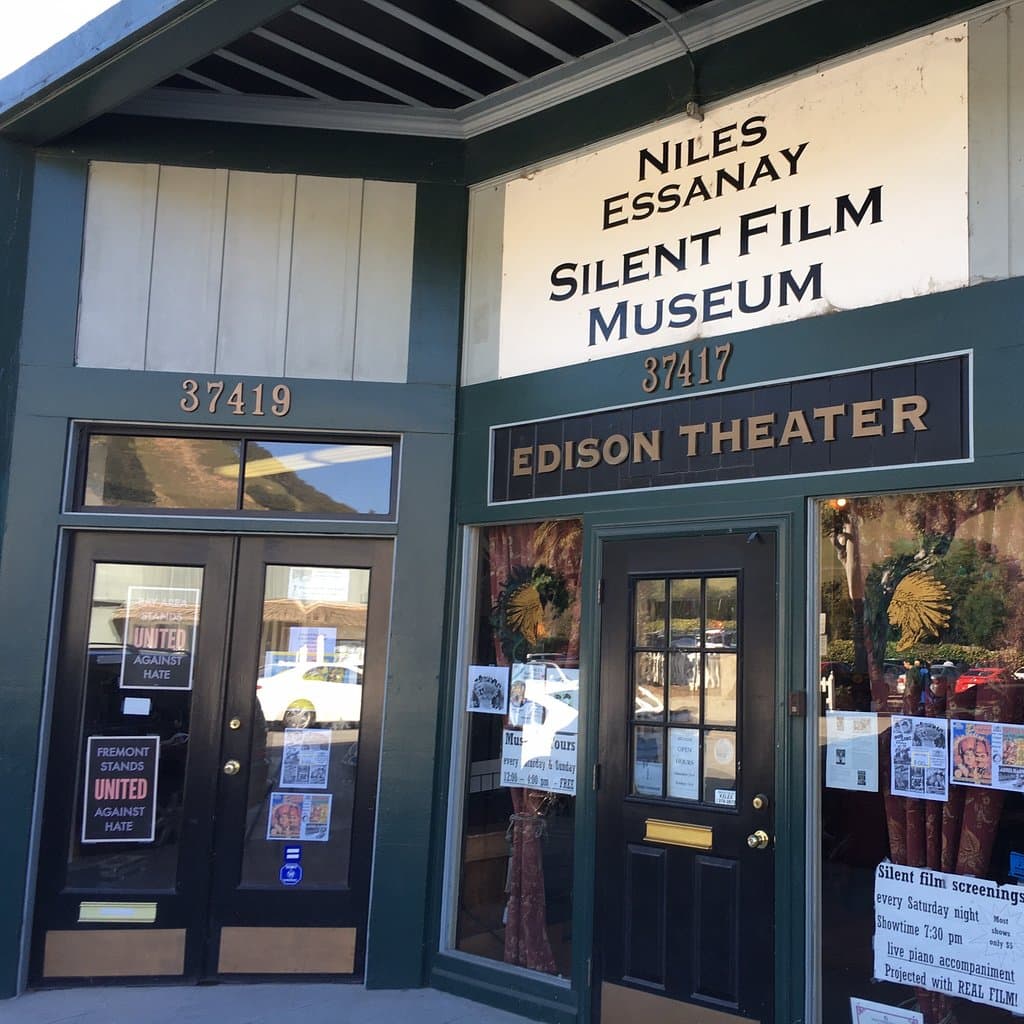 Entrance to the Niles Essanay Silent Film Museum