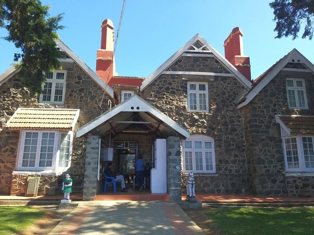 The building