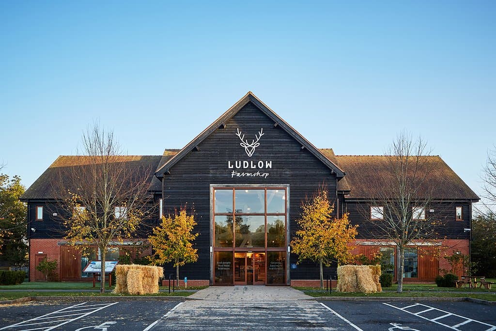 Ludlow Farmshop exterior