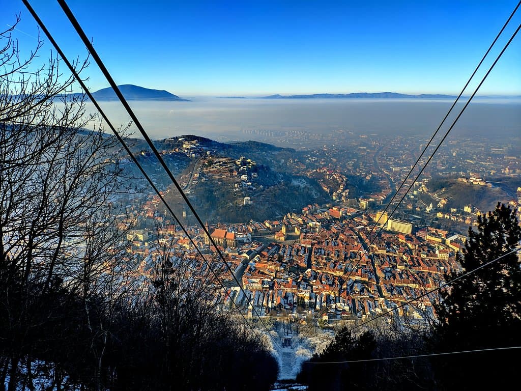 View from Tampa Cable Car