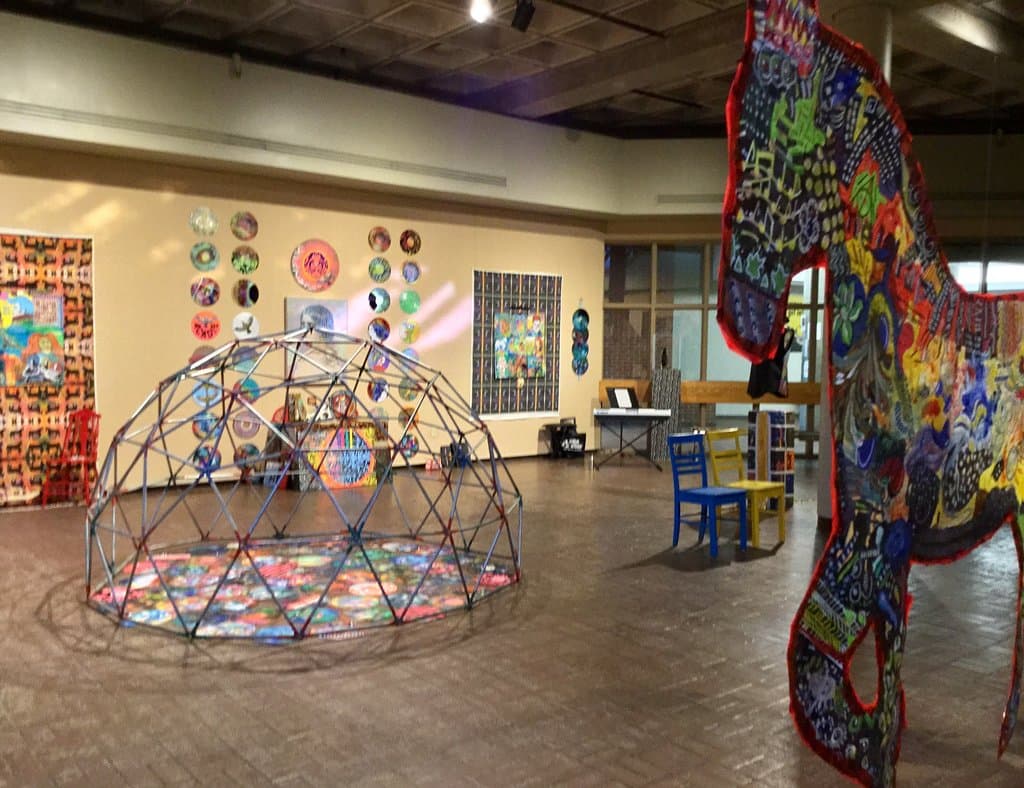 Pieces from Francois Gaudet's Art Exhibit