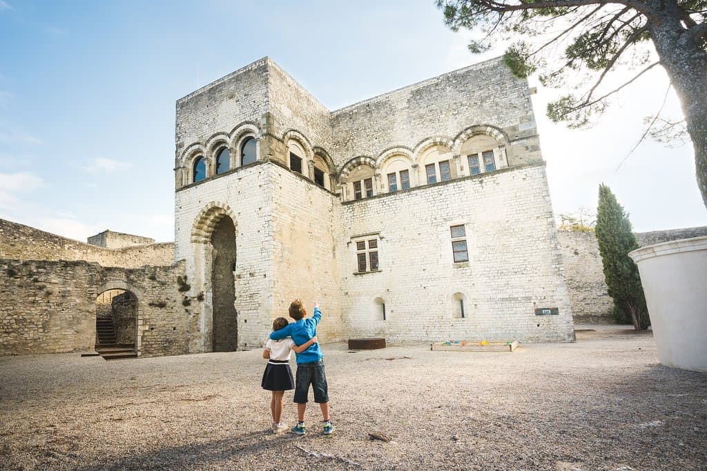 Château de Montélimar - Fenêtres à arcades