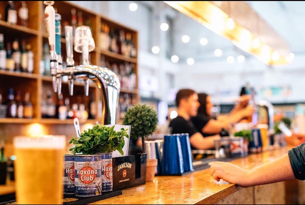 Our beautiful bar