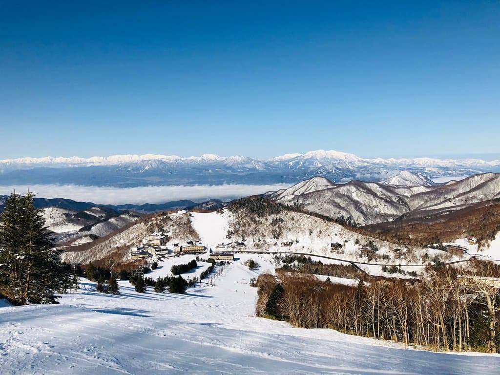 山頂から