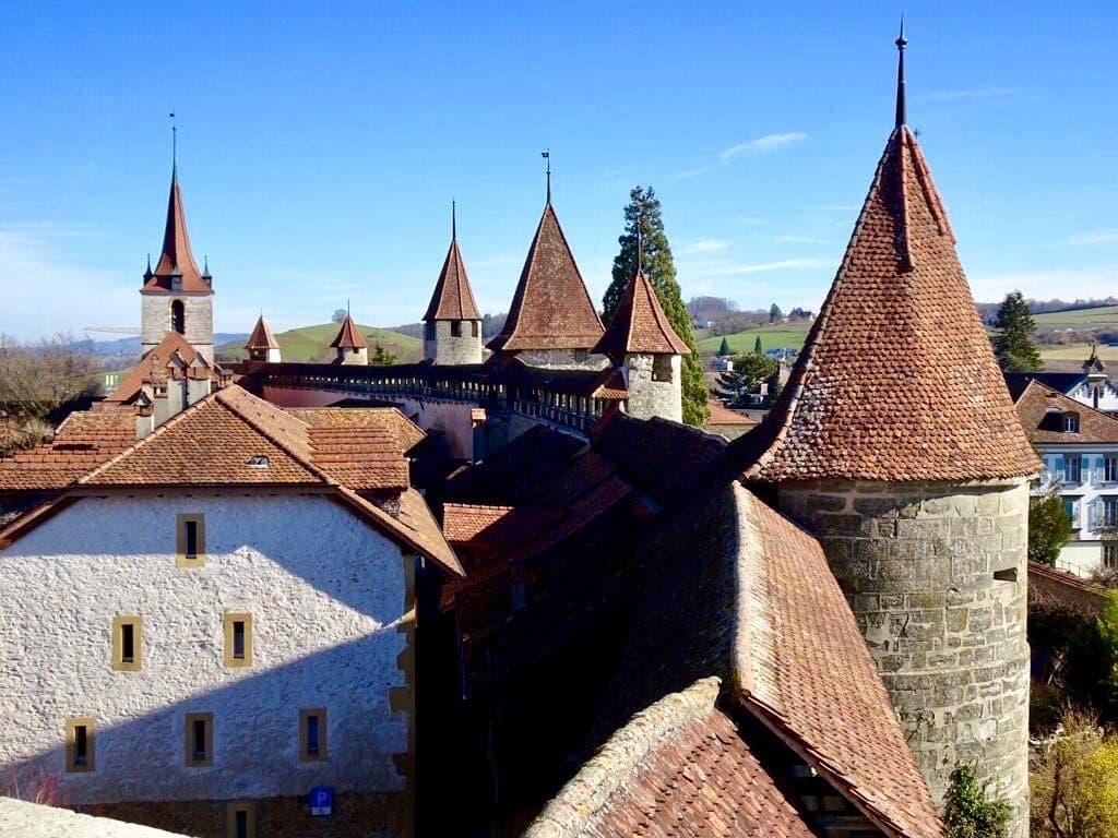 Murten Old Town and Ramparts