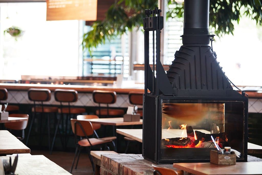 Open fire