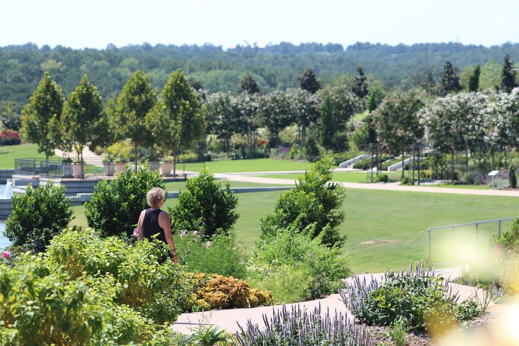 Tulsa Botanic Garden offers a natural escape with beautiful views.