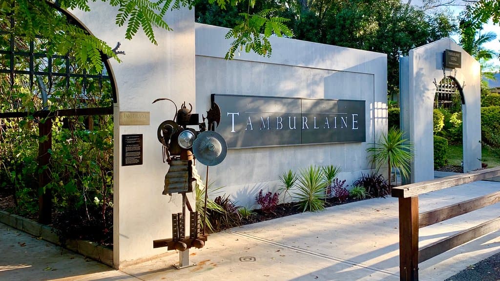 Pokolbin, NSW, Cellar Door entrance.