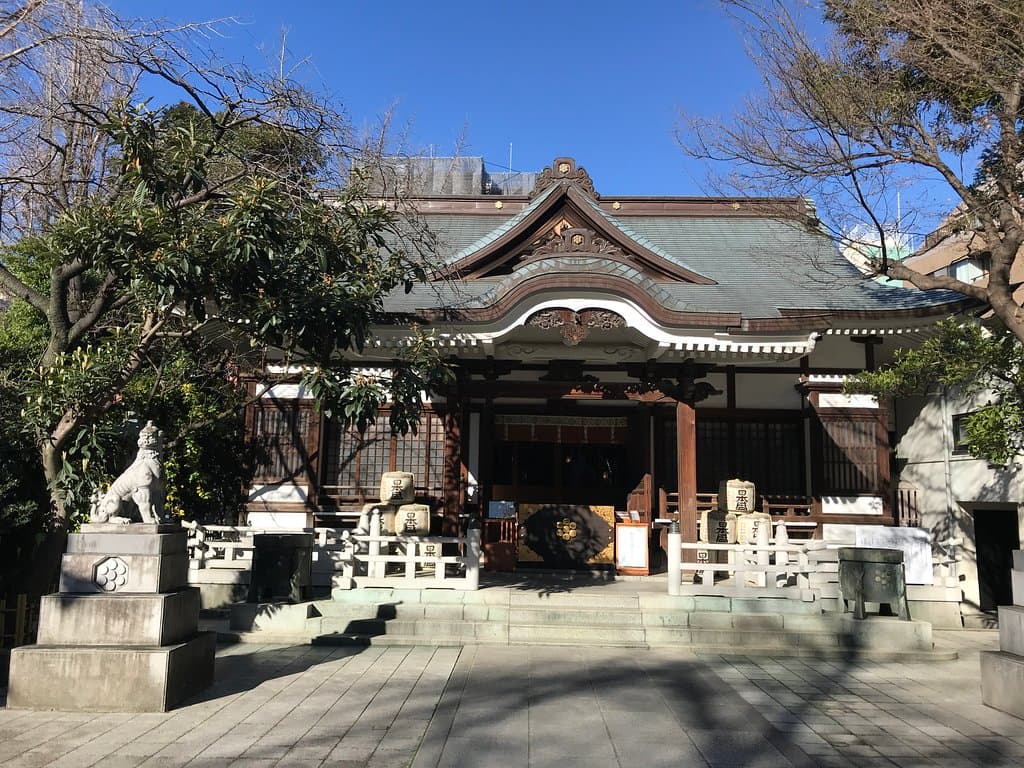 神社の拝殿