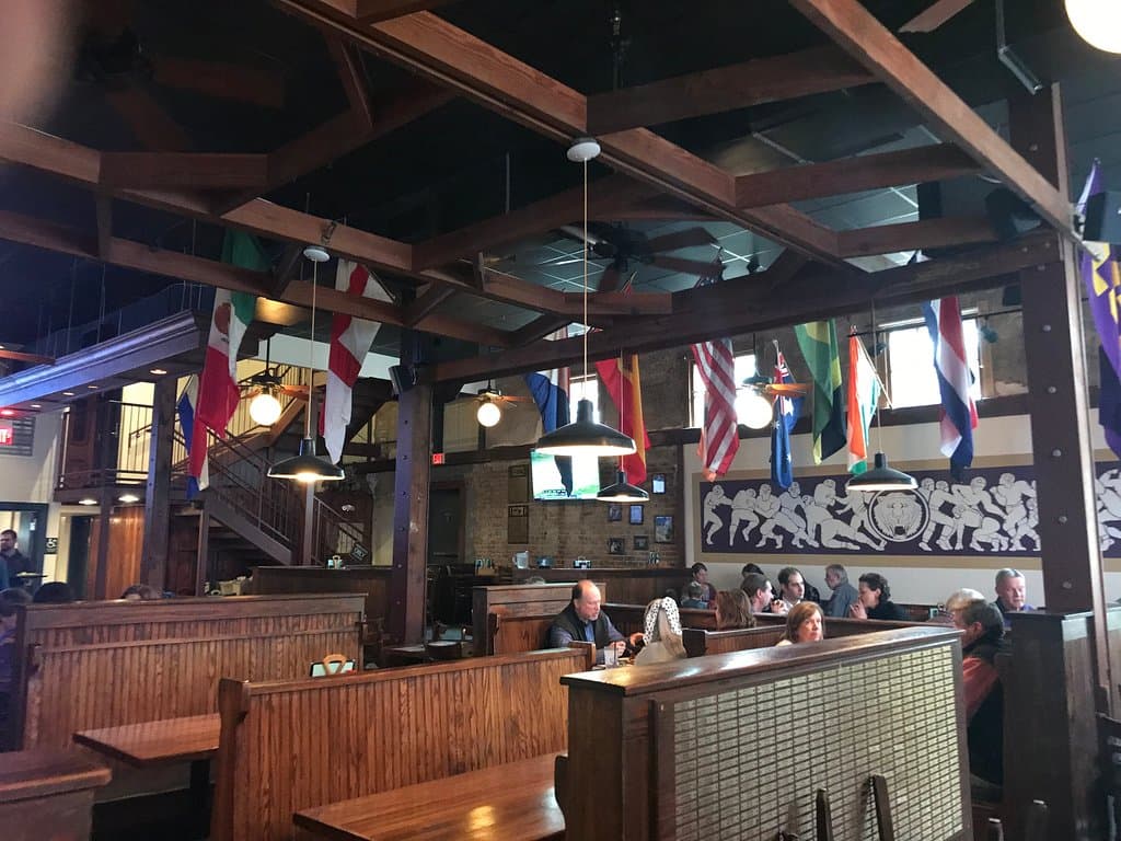 Interior of The Chimes 