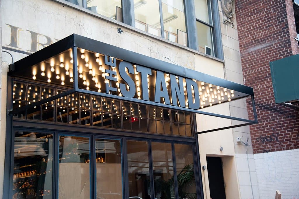 Outside our location 