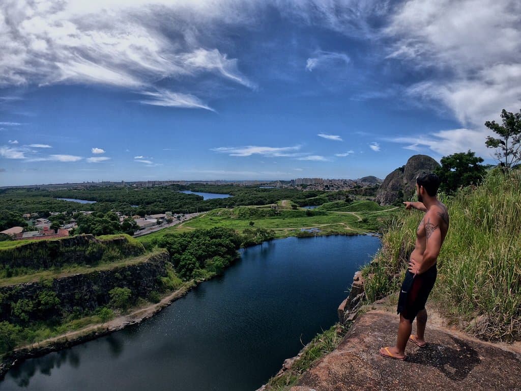 Lugar fenomenal com uma lagoa deliciosa para se banhar. ❤️❤️