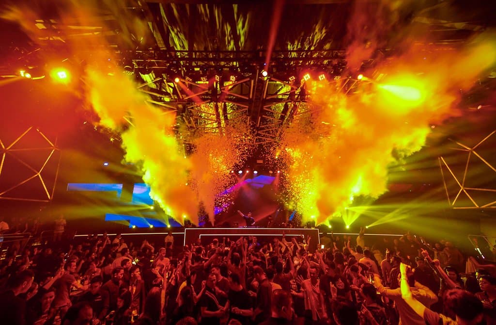 The Main dancefloor area