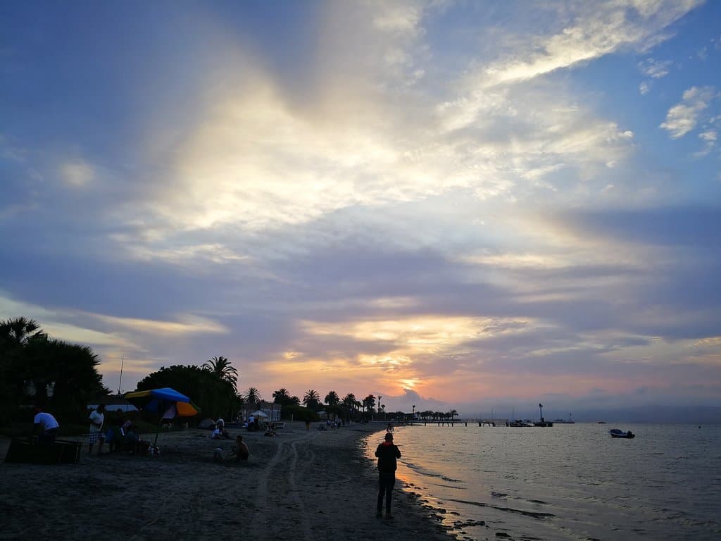 Sunset in Paracas