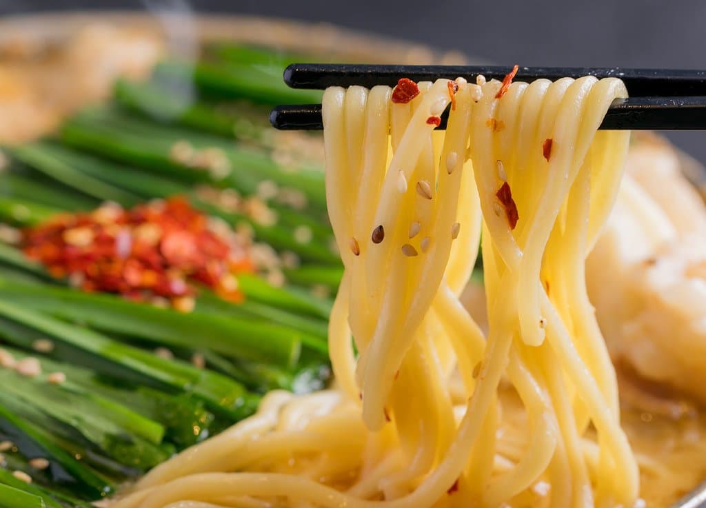 Hakata hot pot w/Campon ramen noodle, Hakata hot pot Oyama