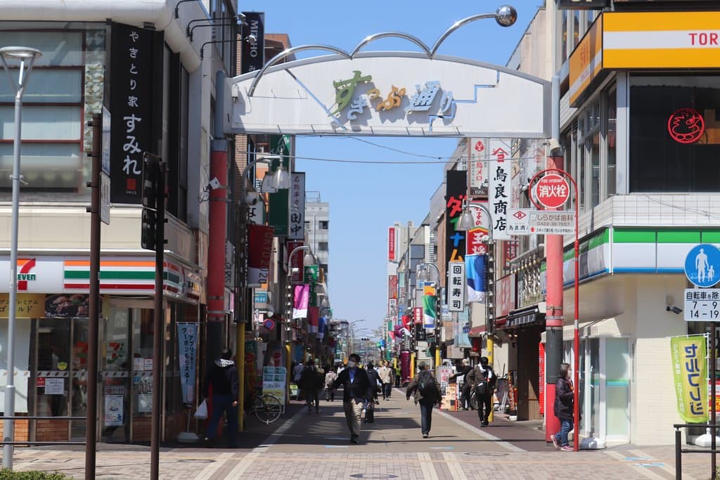 Musashi-Sakai Sky Road Shopping Street