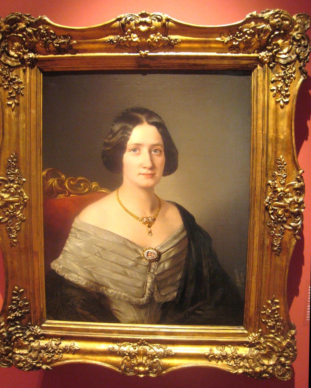 Portrait of Lady by Aristeidis Oikonomou 