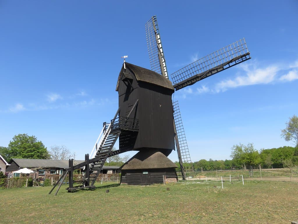 vanaf de achterzijde