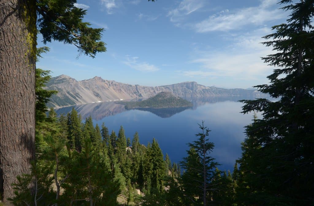 il lago nel cratere