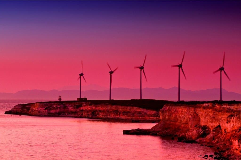 Polente Lighthouse and Windmills