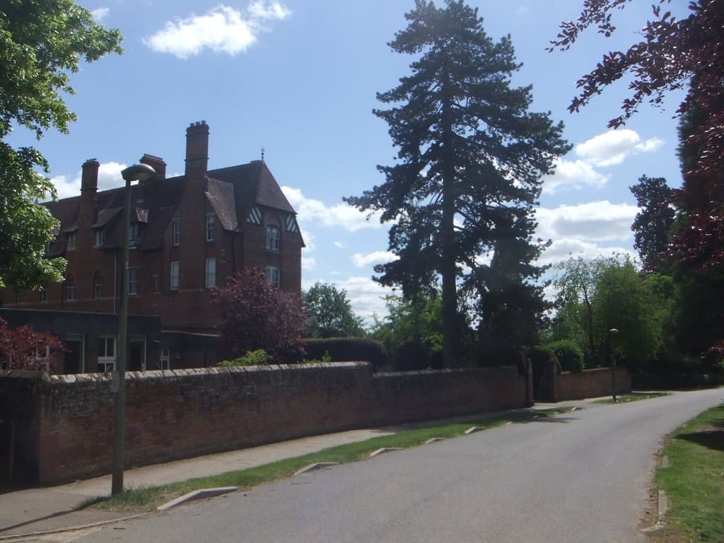 Abingdon School Boarding House viewed from the Park Perimeter Road