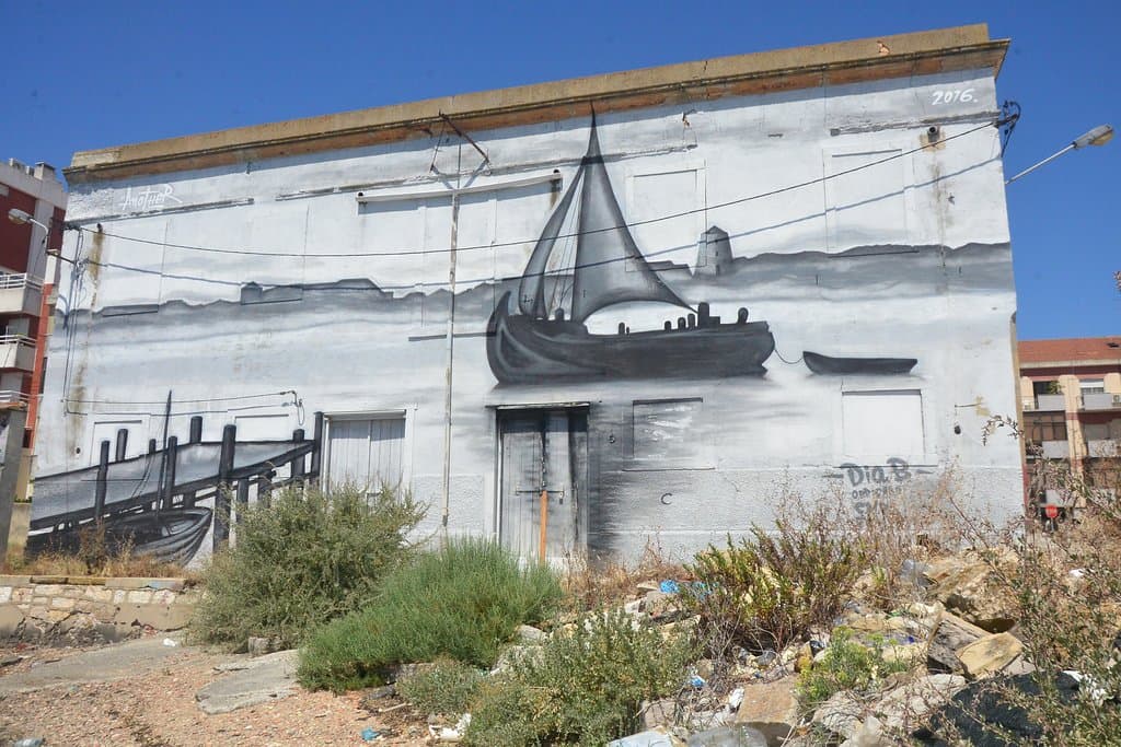 Percurso 1, spot nº4. Localizado na Rua Miguel Pais.