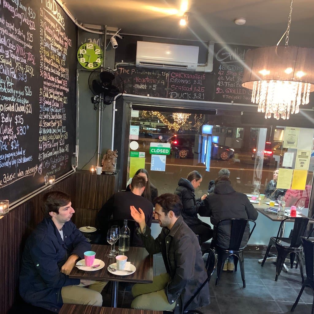 Thanks again for support  Just after lockdown we’re Open Dine-in so happy to see your and love to see your eating thanks all lovely customer and friends in Mosman.l love you 