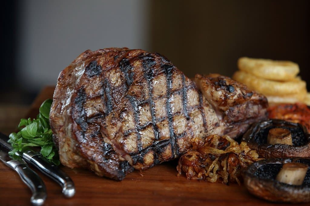 Fantastic cooked steak