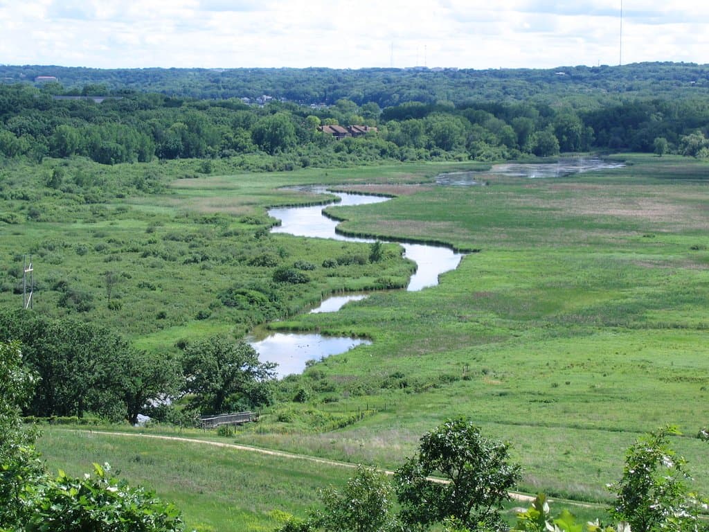 View from the hill
