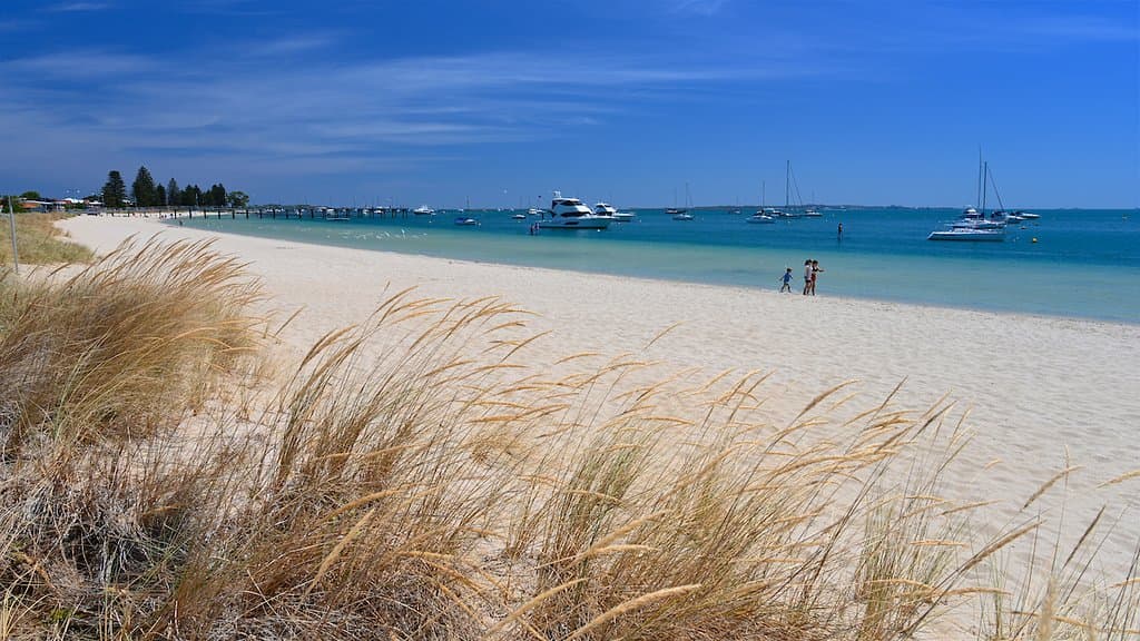 Palm Beach is a safe, calm, north-facing beach ideal for families.