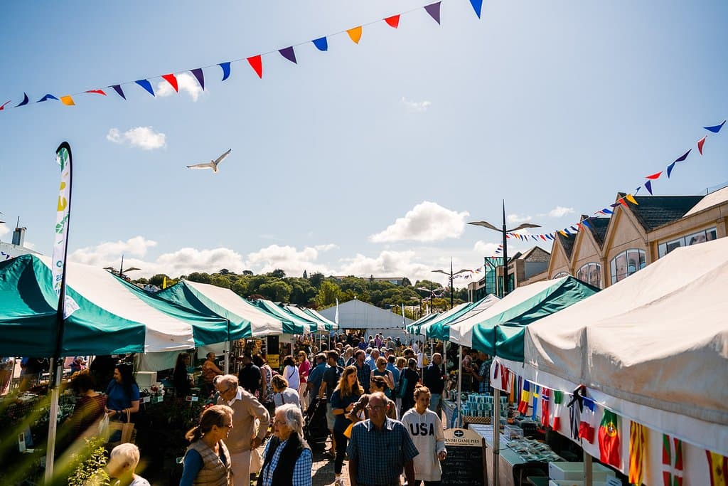 Our fabulous Saturday Farmers Market in Truro