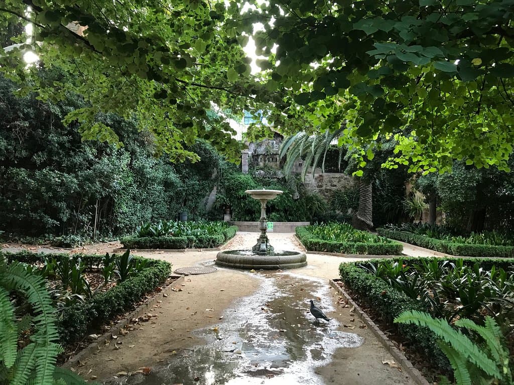 Jardins de la Tamarita Barcelona