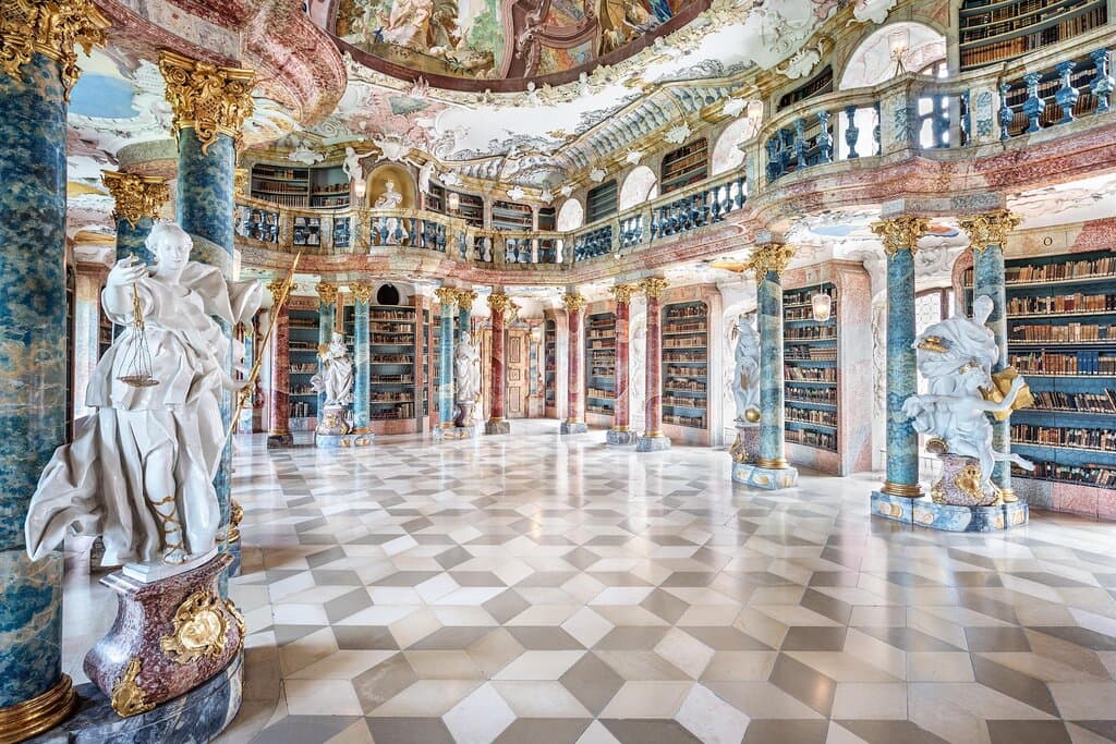 Wiblingen Abbey Library