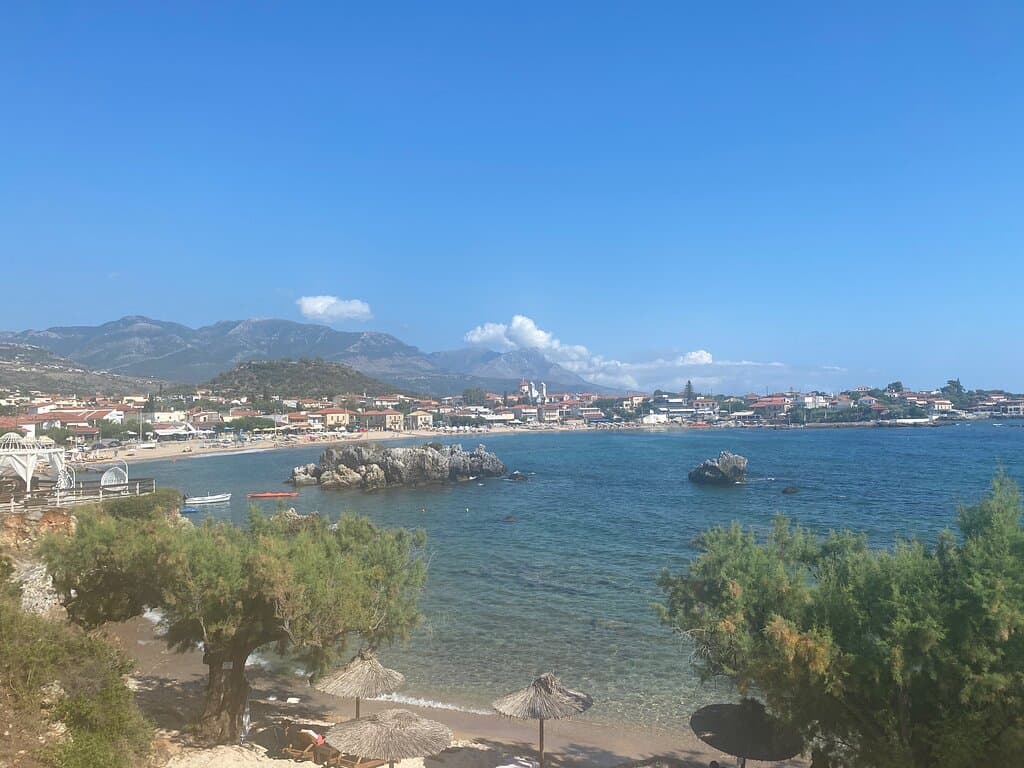Stoupa beach