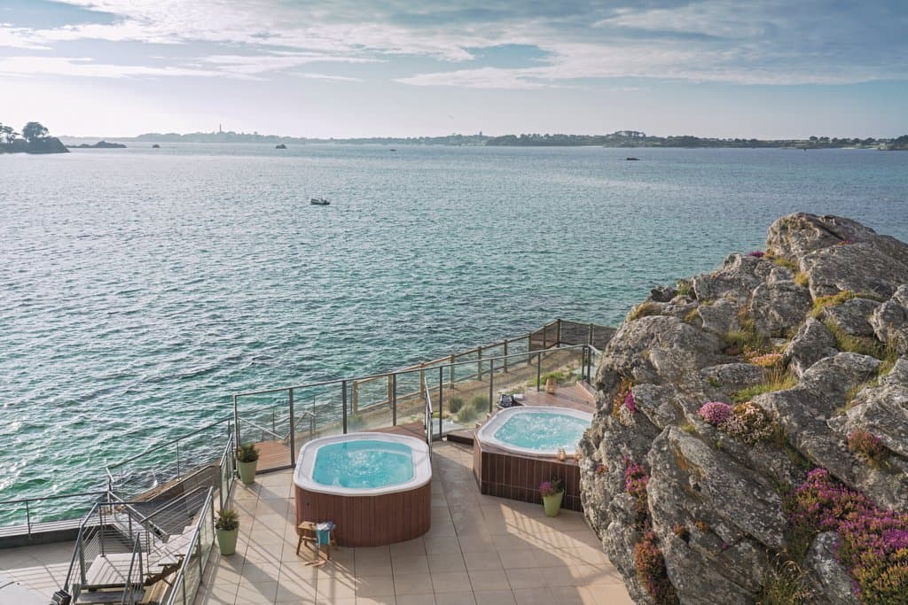 Thalasso & Spa Valdys - Bains à remous extérieurs