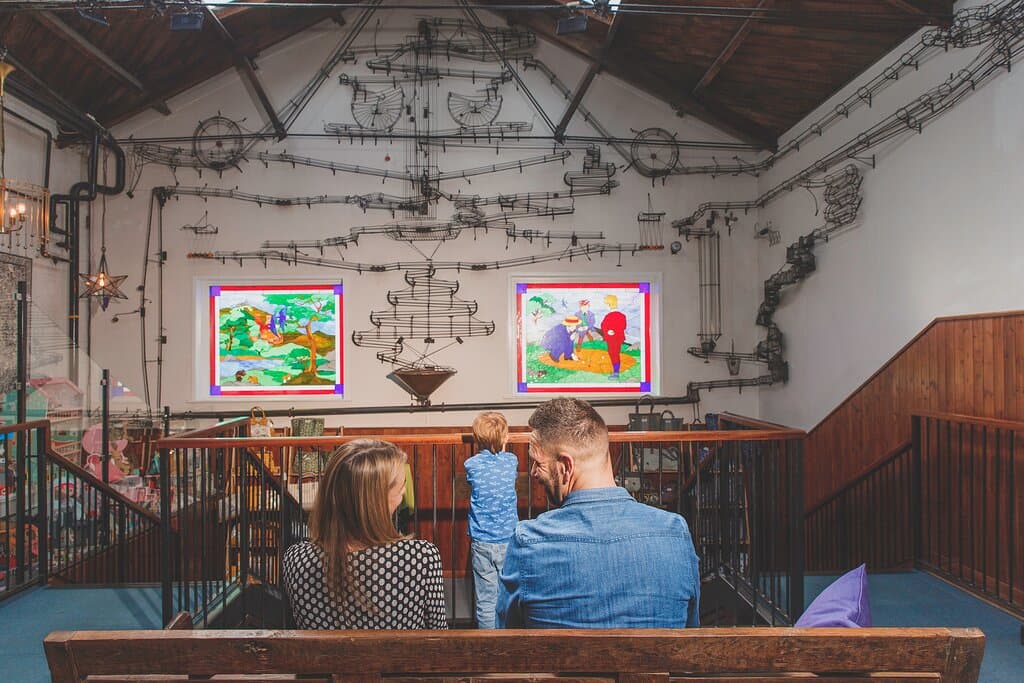 Snooki is the huge marble run found in the upstairs shop, which is so large it uses Snooker Balls instead of marbles inside the run! 