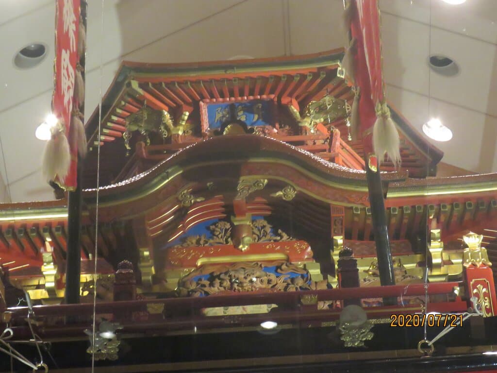 曳山：月宮殿