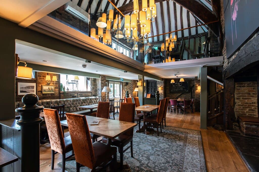 Our gorgeous barn styled restaurant 