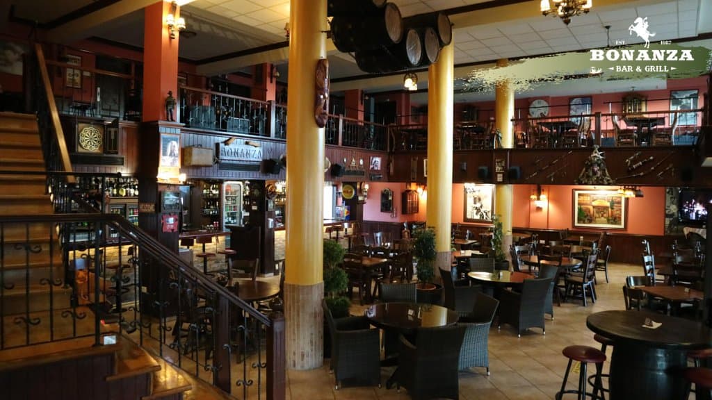 BONANZA BAR & GRILL.