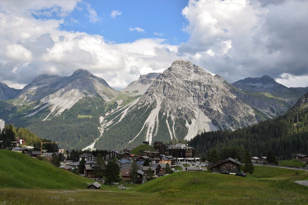 Vista dalla chiesa
