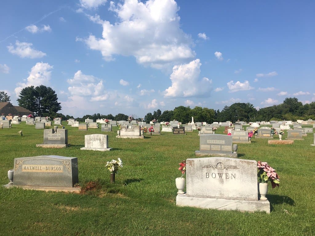 Serene and significant cemetery. Final resting place of John Lewis ❤️