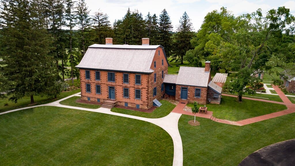 The Dey Mansion was built circa 1780, once served as General George Washington's headquarters.