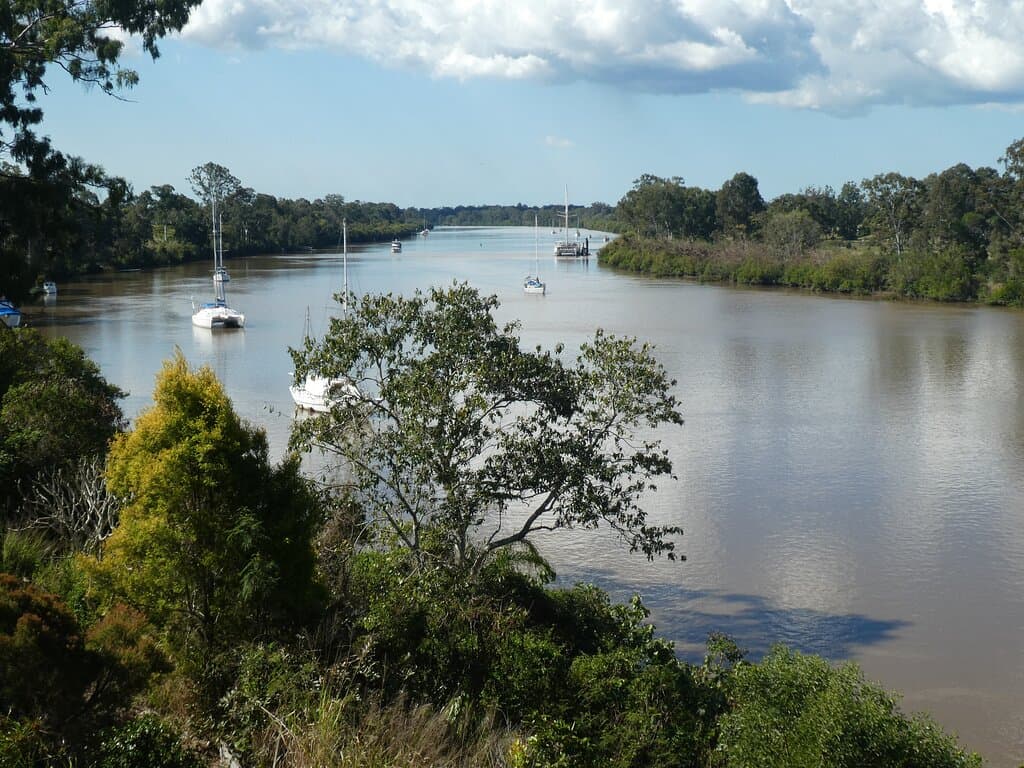 Mary River from Lookout Point