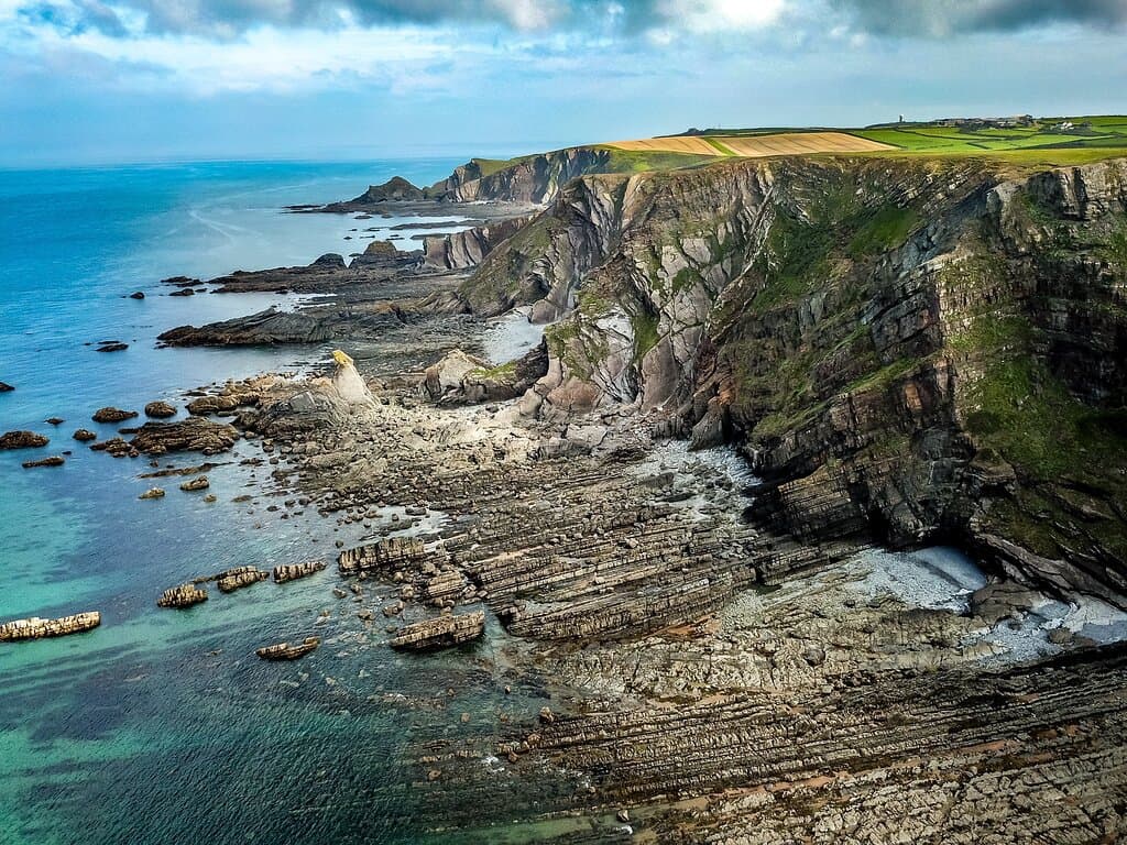 Hartland Quay and Cliffs