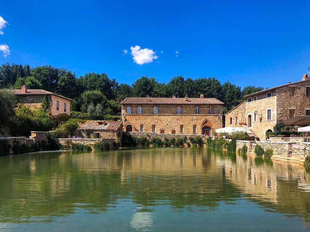 Piazza delle Sorgenti Bagno Vignoni