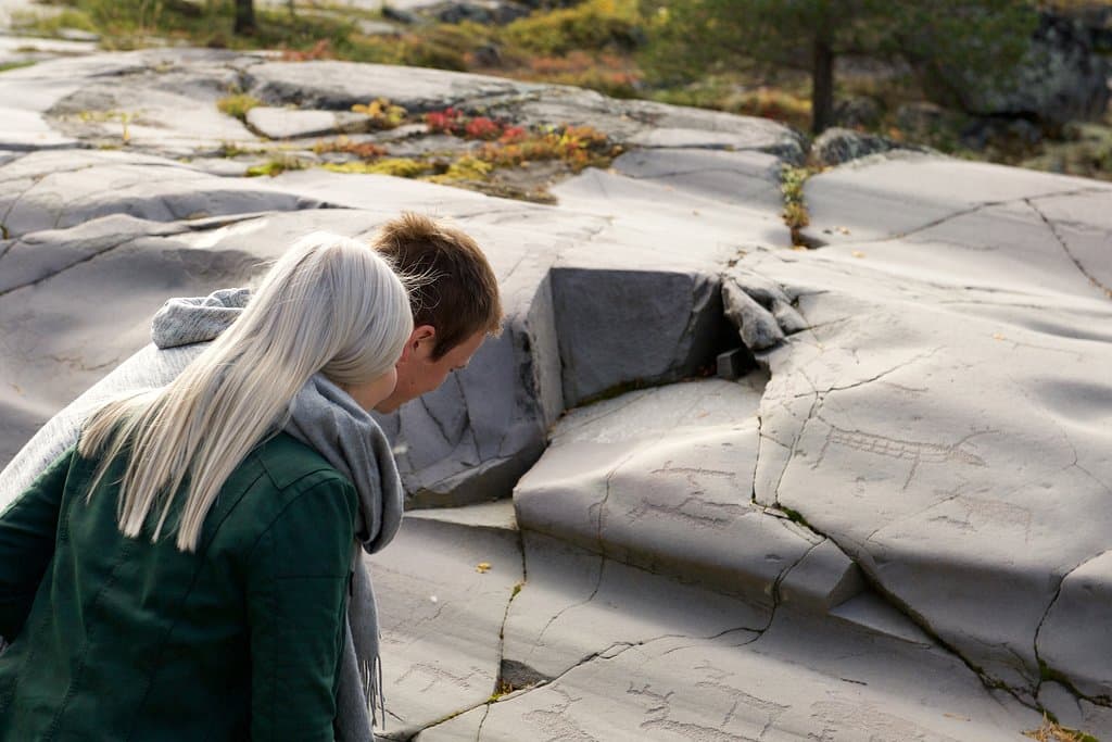 The Unesco site Rock art of Alta at Alta Museum