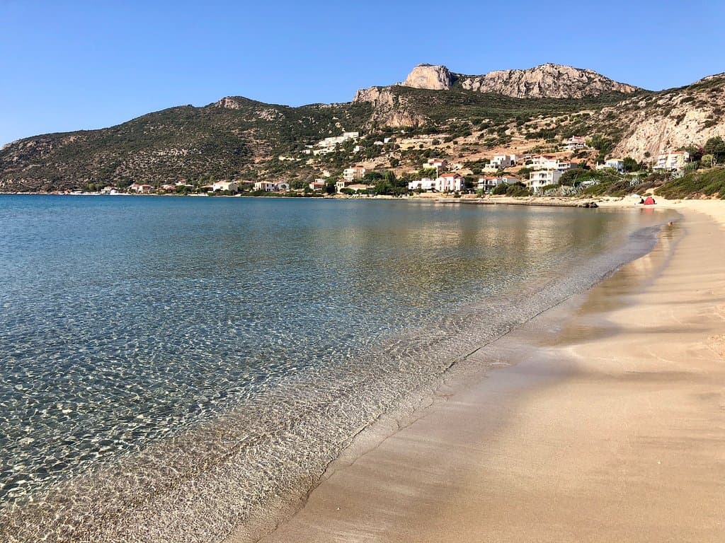 Plytra Village and Beach