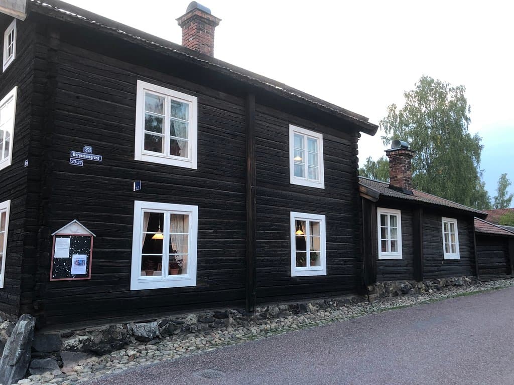 Vass Britas gård i stadsdelen Gamla Herrgården i Falun